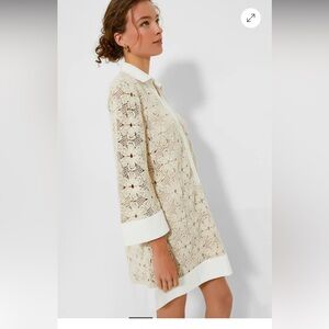 Tuckernuck crochet tunic/dress sm M